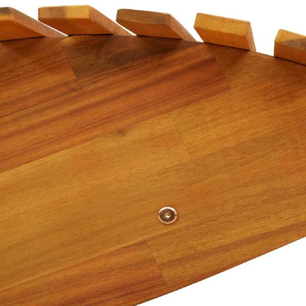 Люлеещи се шезлонги 2 pcs Кафяво 154 x 60 x 74 см