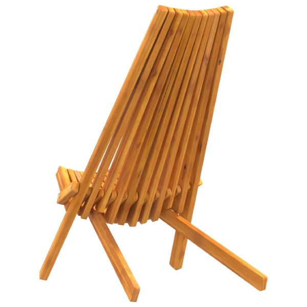 Сгъваеми градински столове 2 pcs Кафяво 56 x 69 x 84 м