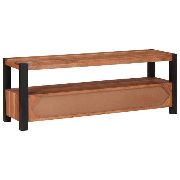 Шкафове и стелажи за съхранение на медии с чекмедже Кафяво