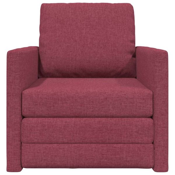 Диван легло Виненочервен 74 x 77 x 81 см Кадифе