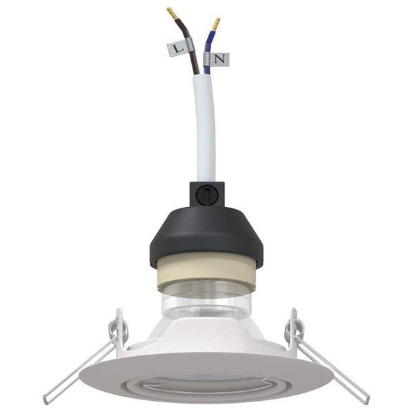 Прожектор 12 pcs Бяло 9 x 9 x 2.5 см Метал