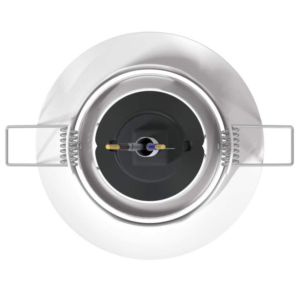 Прожектор 12 pcs Бяло 9 x 9 x 2.5 см Метал