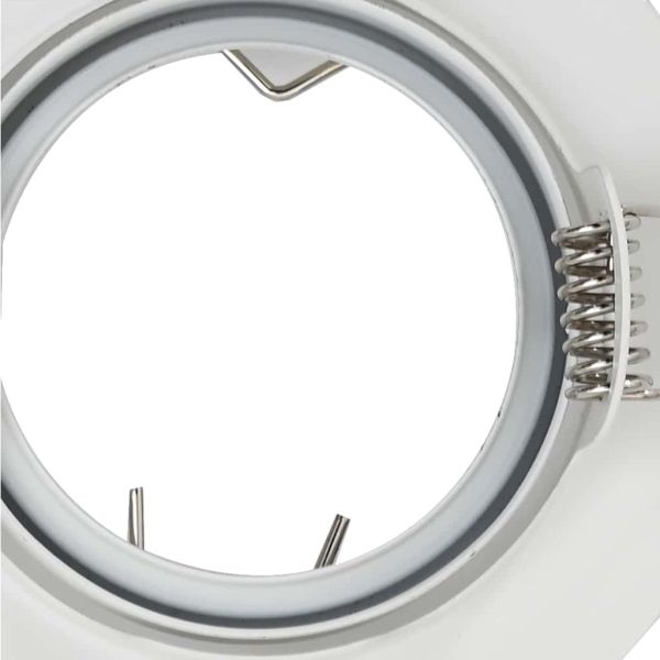 Прожектор 24 pcs Бяло 9 x 9 x 2.5 см Метал