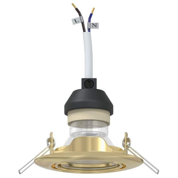 Прожектор 6 pcs Златист 9 x 9 x 2.5 см Метал