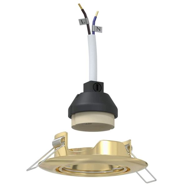 Прожектор 24 pcs Златист 9 x 9 x 2.5 см Метал