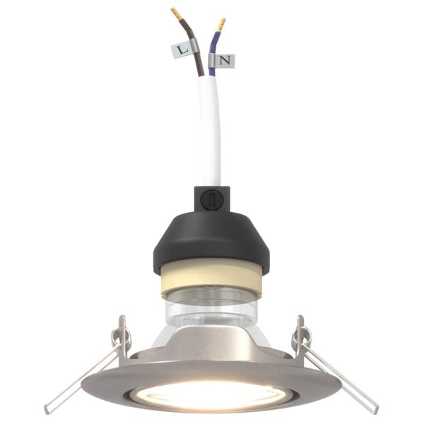 Прожектор 6 pcs Сребрист 9 x 9 x 2.5 см Метал