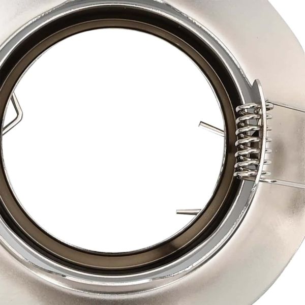 Прожектор 12 pcs Сребрист 9 x 9 x 2.5 см Метал