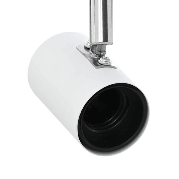 Таванен спот Бяло 26 x 6.5 x 11.5 см Стомана