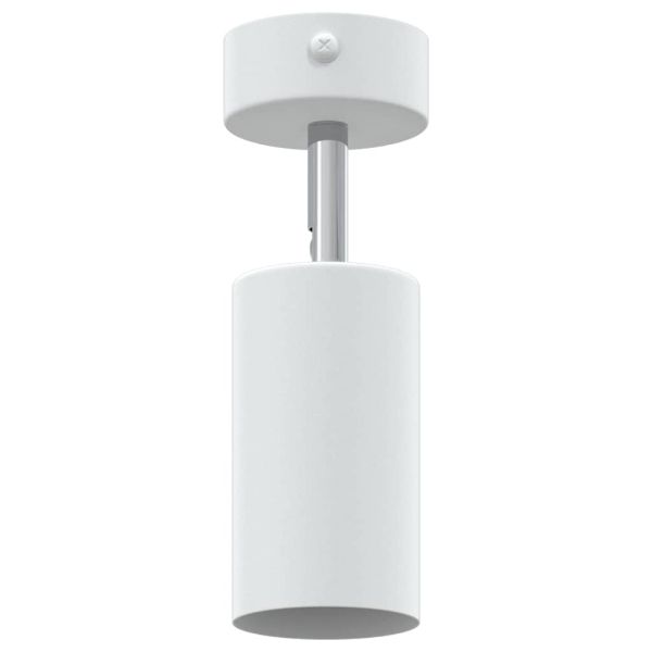 Таванен спот Бяло 6 x 6 x 16.5 см Стомана