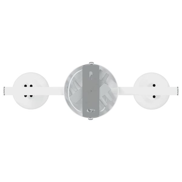 Таванен спот Бяло 25.5 x 8 x 15.5 см Стомана