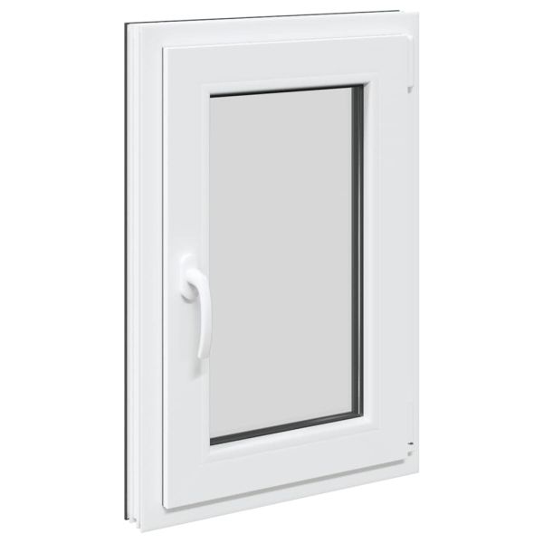 Прозорец за мазе "RISOR" 50x75 см Отварящо-отваряем DIN десен антрацит