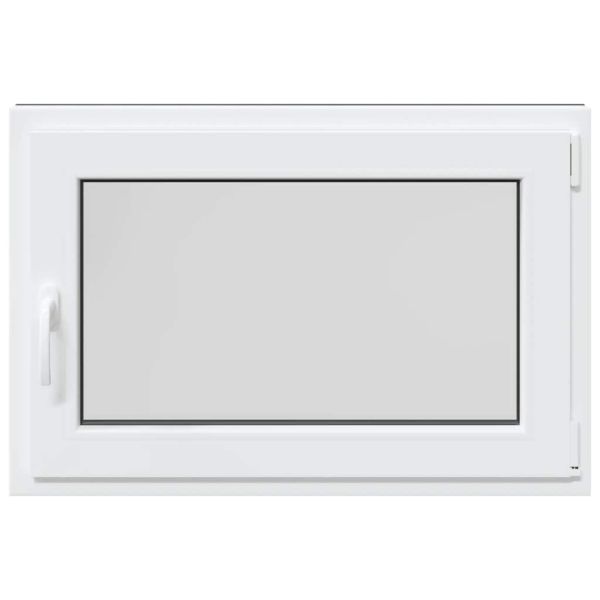 Прозорец за мазе "RISOR" 90x50 см Отварящо-отваряем DIN десен антрацит