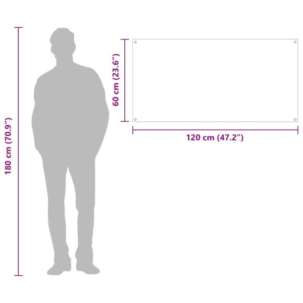 Кухненски заден панел Прозрачен 120 x 60 x 0,6 см