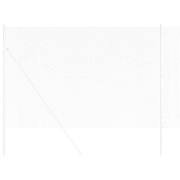 Шестоъгълна ограда Сребрист 1,6 x 100 m Поцинкована стомана