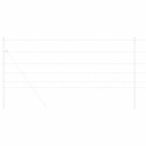 Ограда за пасища Сив 0.8 x 10 m Стомана
