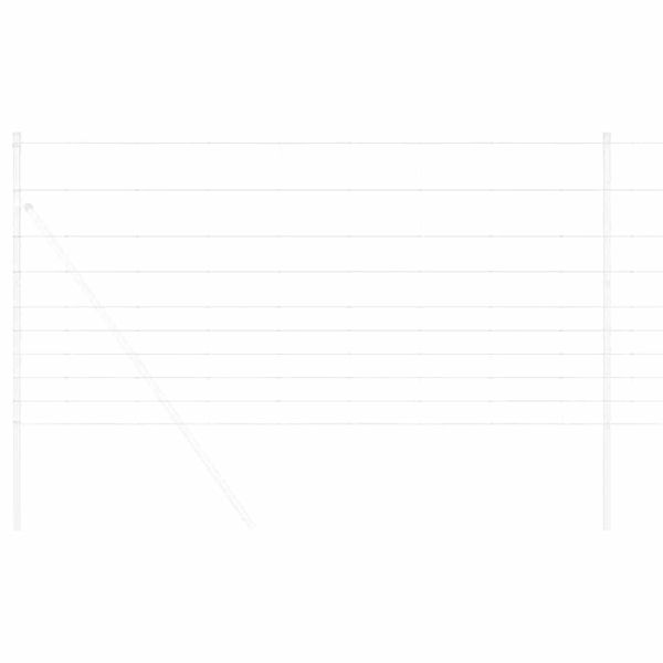 Ограда за пасища Сив 1.2 x 10 m Стомана