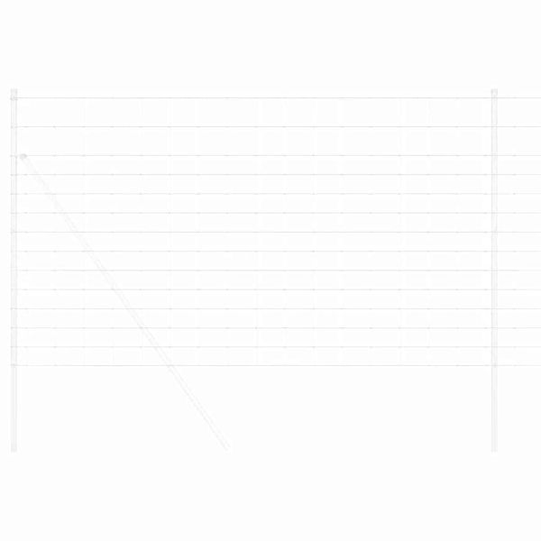 Ограда за пасища Сив 1.4 x 10 m Стомана