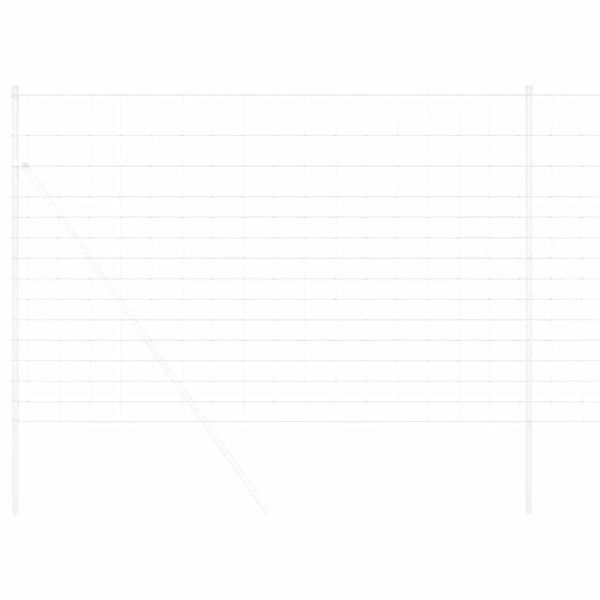 Ограда за пасища Сив 1.6 x 10 m Стомана