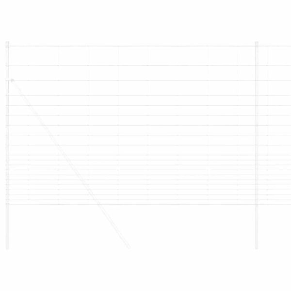 Ограда за пасища Сив 1.6 x 10 m Стомана