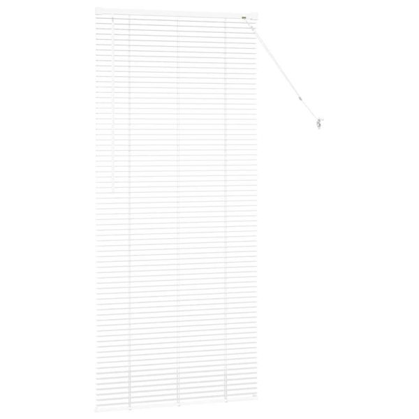 Щора за прозорец С завеси Бяло Алуминий