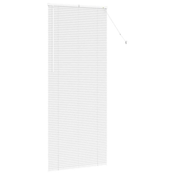 Щора за прозорец С завеси Бяло Алуминий