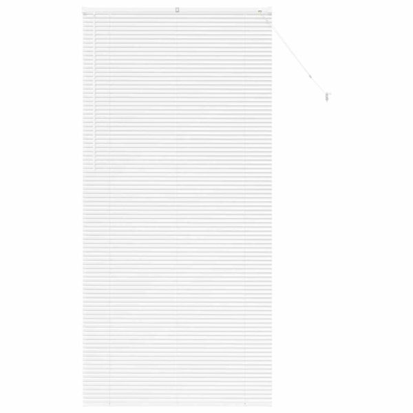 Щора за прозорец С завеси Бяло Алуминий