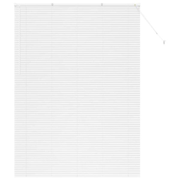 Щора за прозорец С завеси Бяло Алуминий