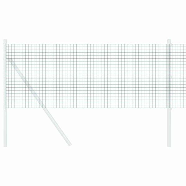 Заварена мрежа ограда Зелен 0.5 x 100 м