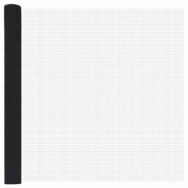 Заварена мрежа ограда Сив 1.6 x 10 m