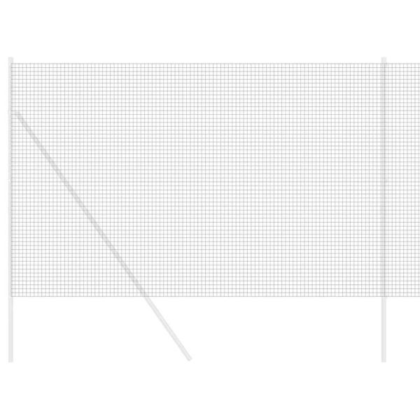 Заварена мрежа ограда Сив 1.6 x 10 m