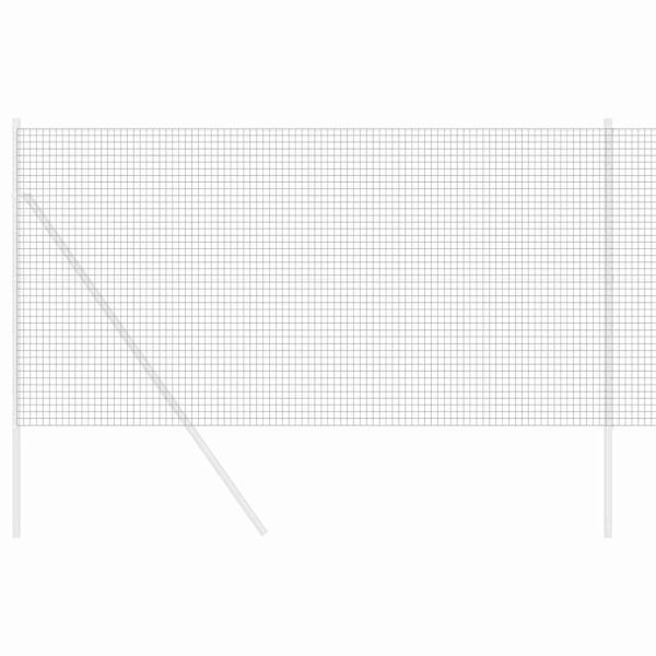 Заварена мрежа ограда Сив 1.2 x 25 m