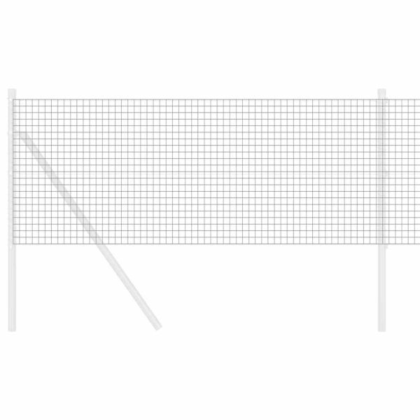Заварена мрежа ограда Сив 0.5 x 100 м