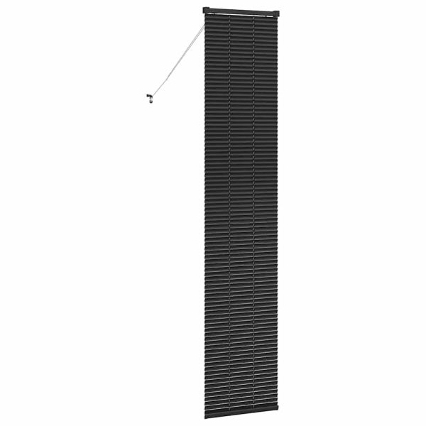 Щора за прозорец С завеси Черно Алуминий