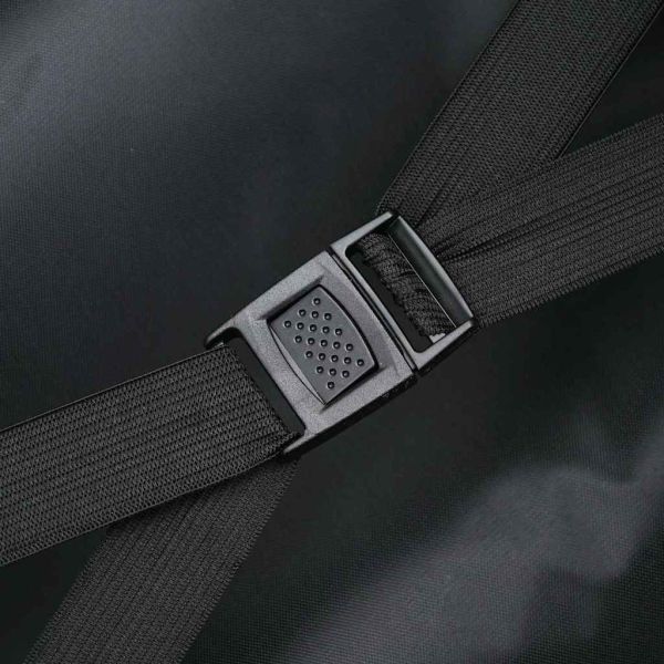 Куфар с заключване Черно 34 x 23 x 55.5 см ABS пластмаса