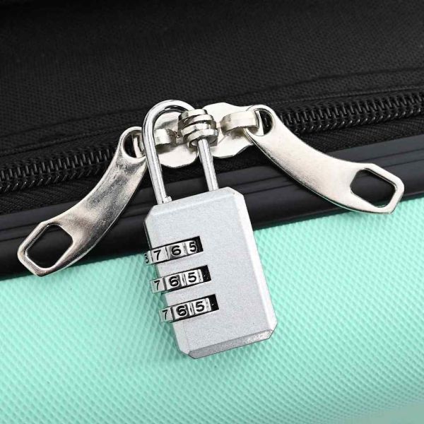 Куфар с заключване Ментово зелен 43 x 27 x 66 см ABS пластмаса