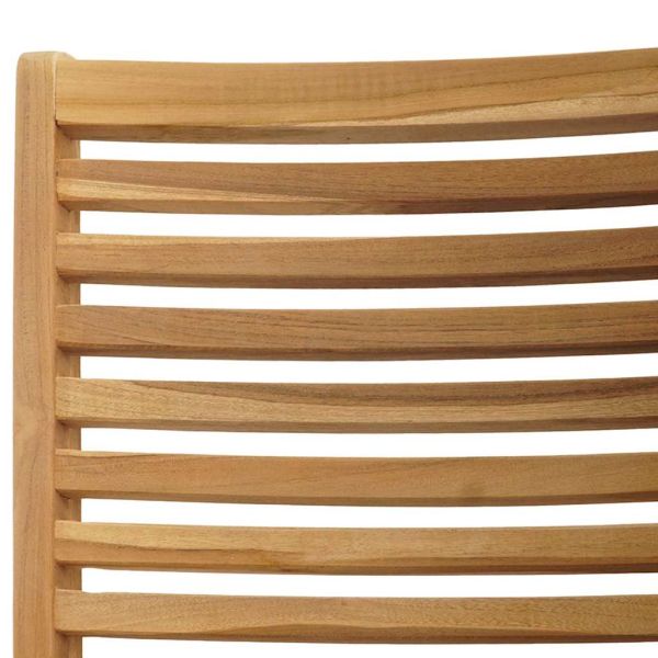 Градински столове 2 pcs Кафяво 52 x 64.5 x 108 см