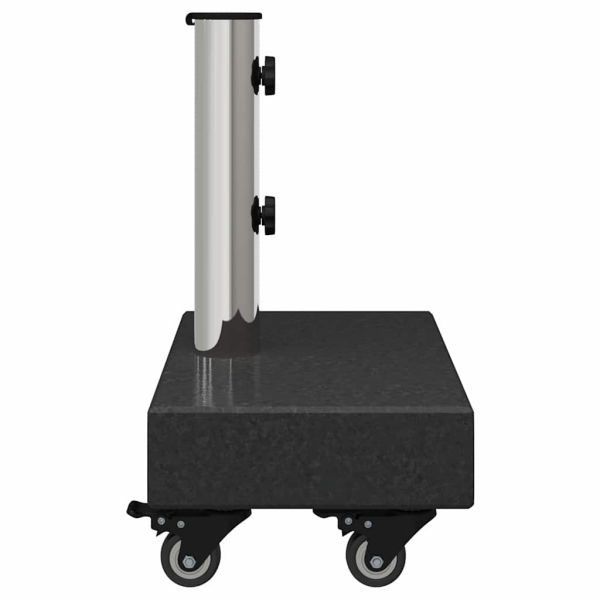 Основа за чадър Черно 45 x 25 x 45 см Гранит