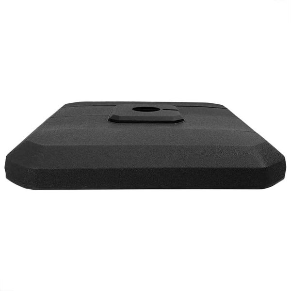 Основата на чадър с консола Черно 98 x 98 x 98 см