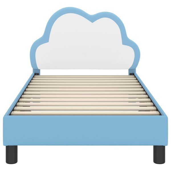 Рамка за легло с таблото Синьо 80 x 160 cm PU