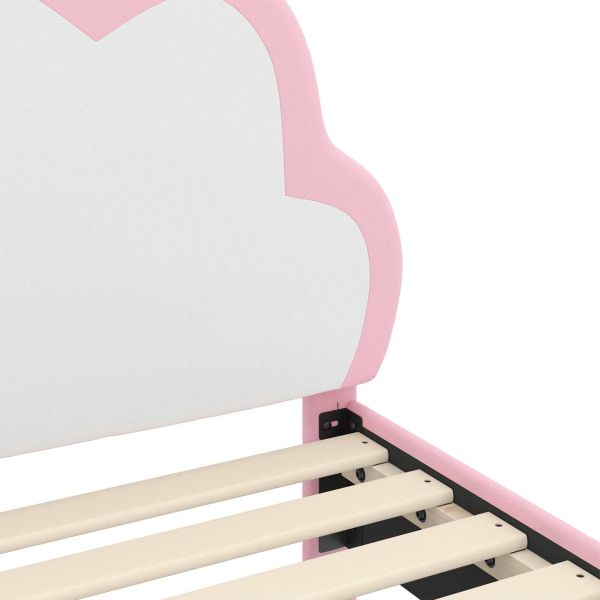 Рамка за легло с таблото Розово 90 x 200 cm PU