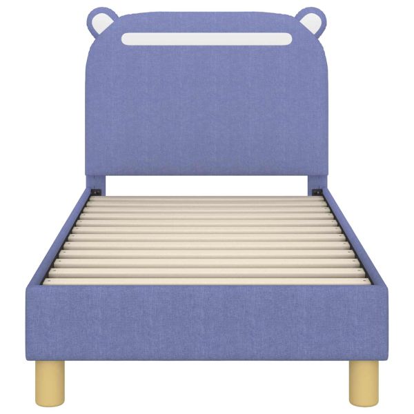 Легло за малко с главна дъска Дънково син 70 x 140 cm текстил