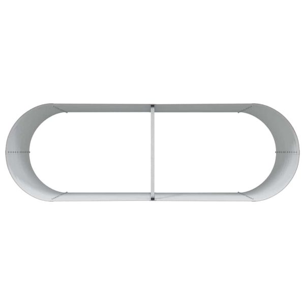 Повдигнато легло Кафяво 240 x 80 x 81 cm Стомана