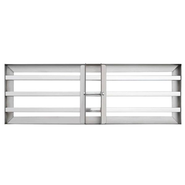 Заменяема глава за градинска гребло Сребрист Неръждаема стомана