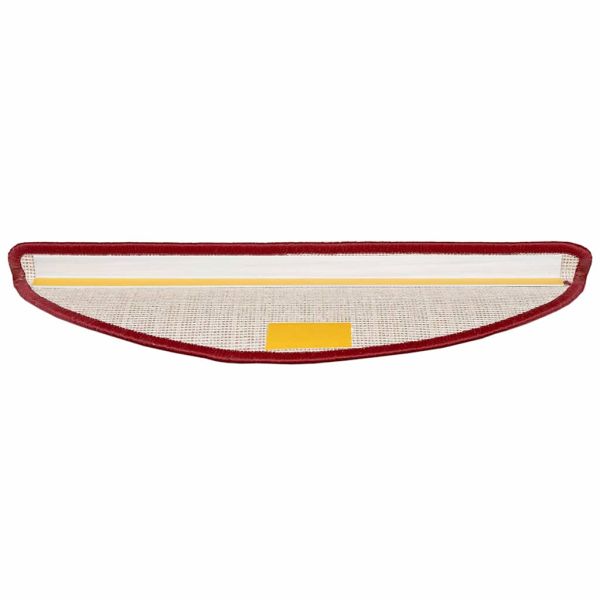 Самозалепващи стъпаловидни постелки 15 pcs Червено