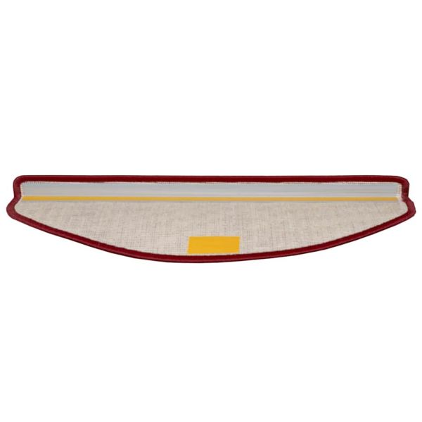 Самозалепващи стъпаловидни постелки 15 pcs Червено