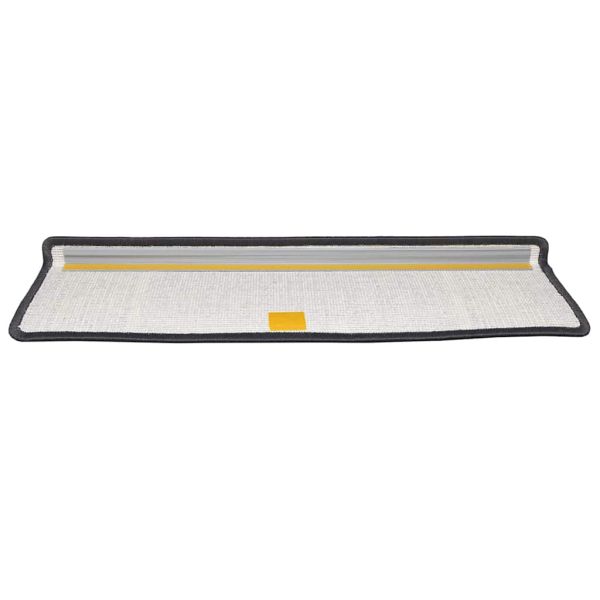 Самозалепващи стъпаловидни постелки 15 pcs Антрацит