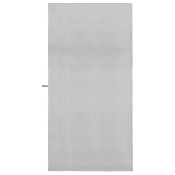 Спортни кърпи 2 pcs Сив 200 x 100 cm Полиестер и полиамид