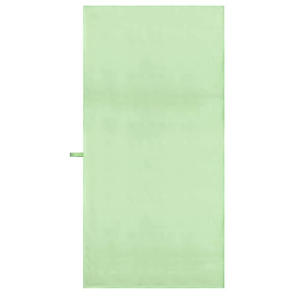Спортни кърпи 2 pcs Зелен 140 x 70 см Полиестер и полиамид