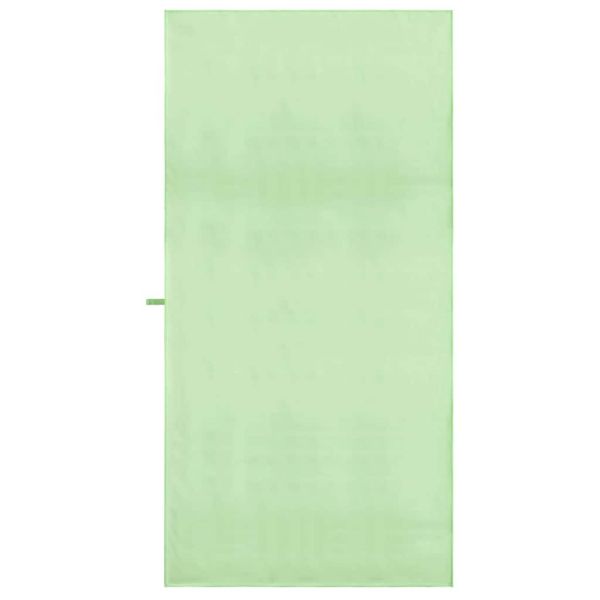 Спортни кърпи 2 pcs Зелен 180 x 90 cm Полиестер и полиамид