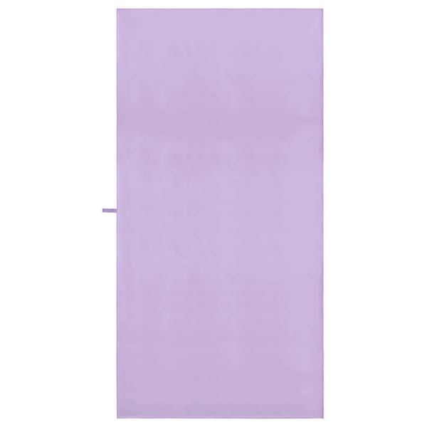Спортни кърпи 2 pcs Лилаво 200 x 100 cm Полиестер и полиамид